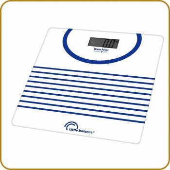 Skaitmeninės vonios kambario svarstyklės Little Balance 8655 Mėlynas/Baltas 180 kg,,,