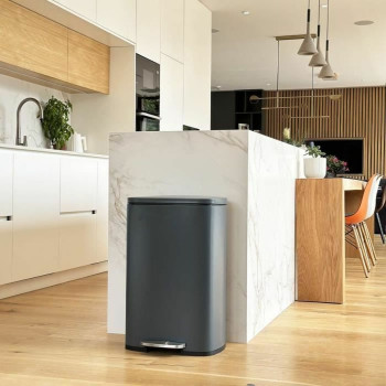 Waste bin Kitchen Move Grey Stainless steel 50 L,,,