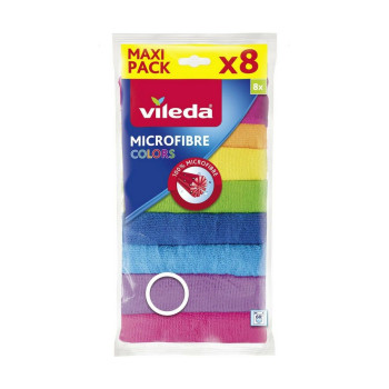 Cleaning cloths Vileda 148394 Multicolour (8 Pieces),,,