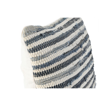 spilvens Home ESPRIT Zils Balts Vidusjūra 45 x 15 x 45 cm,,,