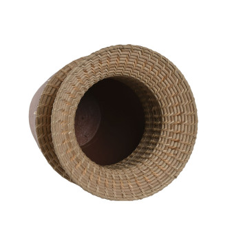 Vaas Home ESPRIT Naturaalne Terrakota 22 x 22 x 35 cm,,,