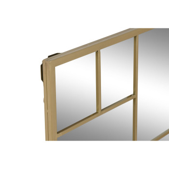 Sienas spogulis Home ESPRIT Bronza 90 x 2 x 90 cm,,,