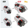 Dog Harness Julius K9 IDC Black 2 Baby 2 (XS/S),,,