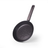 Frying pan VELA ROCK 24x4.5 cm with induction bottom (aluminum with non-stick coating)