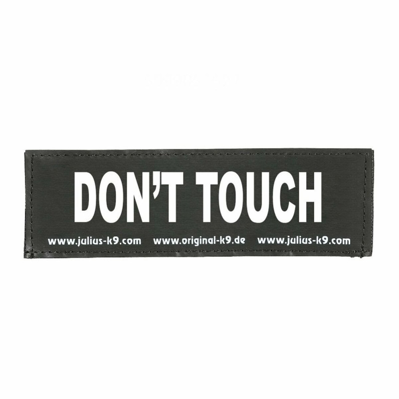 Siksnas etiķetes Julius K9 DON'T TOUCH S Balts Melns (2 gb.),,,