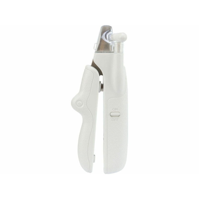 Pet Nail Clippers with LED Trixie Stainless steel Plastic 15 cm White,,,