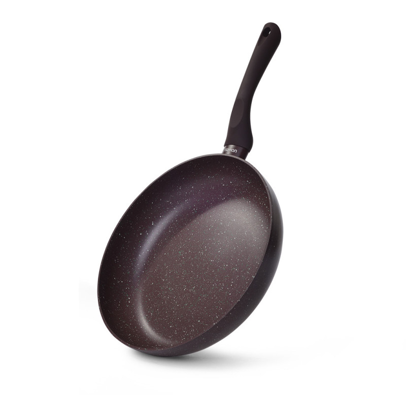 Frying pan MOSSES STONE 28x5.8 cm with induction bottom (aluminium with non-stick coating)