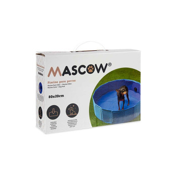 Бассейн Съемный Mascow TOY210715S Синий 80 x 20 x 80 cm Домашние животные