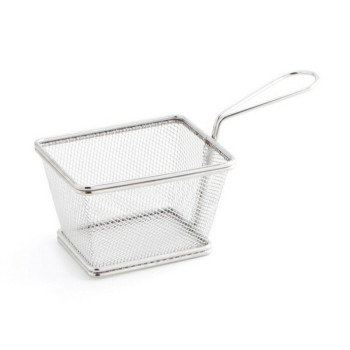 Basket for Presenting Aperitifs Quid Select Steel Metal,10 x 9 cm
