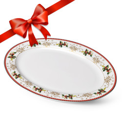 Ovāls šķīvis CHRISTMAS...