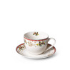 Cup CHRISTMAS 260 ml with saucer (new bone china)