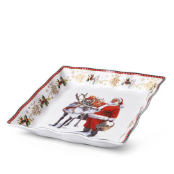 Square shape dish CHRISTMAS...