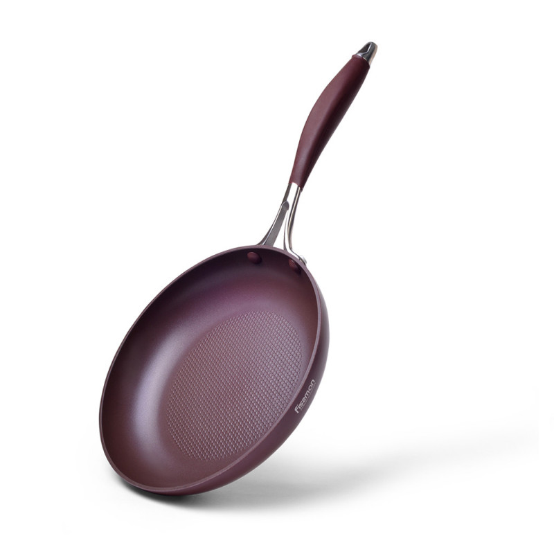Frying pan AVENTURINE 26x4.7 cm with induction bottom (aluminium with non-stick coating)