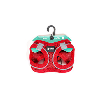 Dog Harness Gloria Trek Star 24-26 cm 28-28,6 cm Red XXS,,,