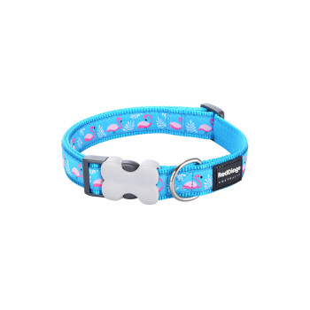Dog collar Red Dingo STYLE FLAMINGO Turquoise,,,