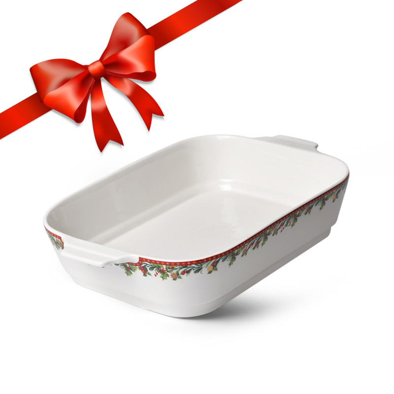 Cepšanas forma NEW YEAR 34x24x7 cm (porcelāns)