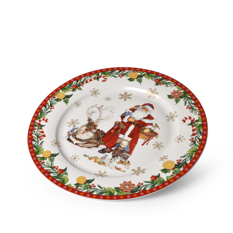 Šķīvis NEW YEAR 27 cm (porcelāns)