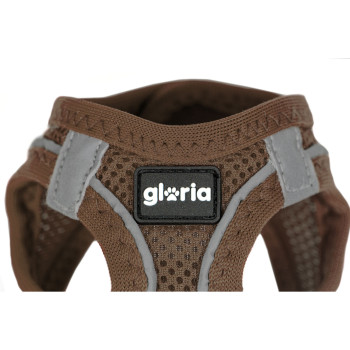 Dog Harness Gloria 24,5-26 cm Brown 18-20 cm,,,