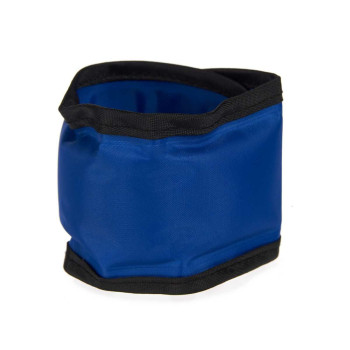 Dog collar Mascow TOY0417-S Blue Black Polyester PVC Gel 6,3 x 1 x 30 cm Coolant (4 Units),,,