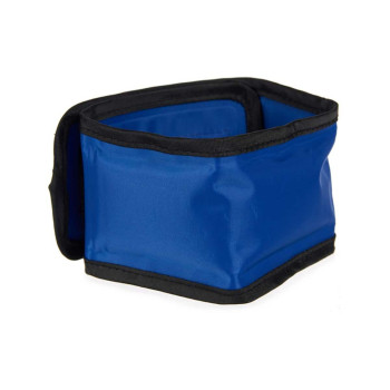 Dog collar Mascow TOY0417-M Blue Black Polyester PVC Gel 6,5 x 1 x 45 cm Coolant (4 Units),,,
