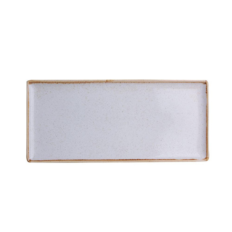 SEASONS pelēks ПРЯМОЙ ūrveida тарелка  36x15cm, Porland