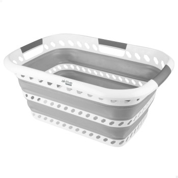 Folding Clothes Basket Aktive polypropylene TPR 61 x 7,5 x 43 cm 61 x 28 x 43 cm (4 Units),,,
