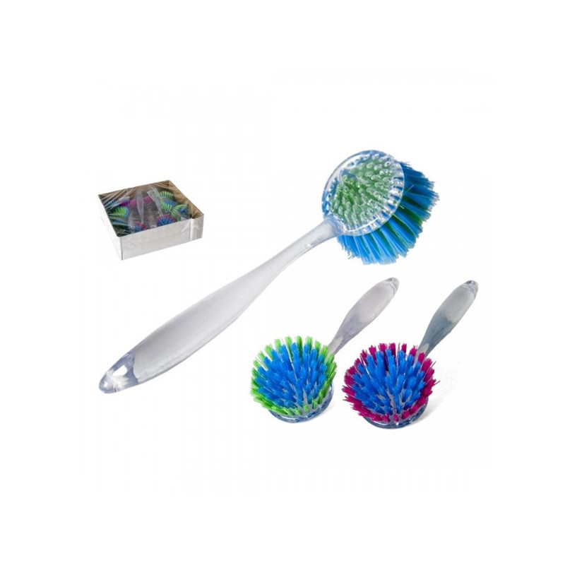 Šepetėlis 24cm ar kotu indų plovimui