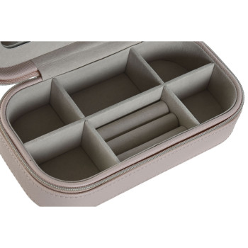 Jewelry box Home ESPRIT Light Pink 18,5 x 10 x 5 cm,,,