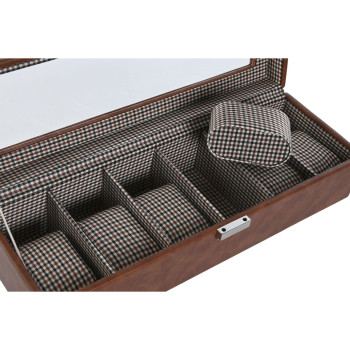 Dėžutė Home ESPRIT Ruda Stiklas 33 x 11,5 x 9 cm,,,