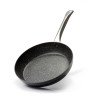 Frying pan ELBRUS STONE 26x5,4 cm with induction bottom (aluminium with non-stick coating)