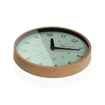 Wall Clock Versa Green Plastic 4 x 30 x 30 cm,,,