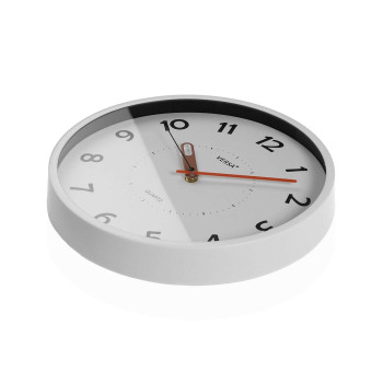 Wall Clock Versa White Plastic 4 x 30 x 30 cm,,,