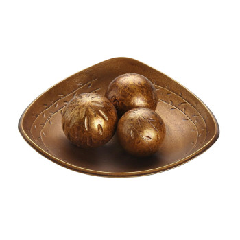 Lauakaunistus Versa Kuldne Puit MDF 31,5 x 9 x 31,5 cm,,,
