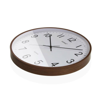 Wall Clock Versa Plastic Quartz MDF Wood 5,2 x 50 x 50 cm,,,