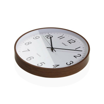 Wall Clock Versa Plastic Quartz MDF Wood 5 x 35 x 35 cm,,,