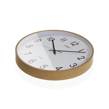 Wall Clock Versa Plastic Quartz MDF Wood 5 x 35 x 35 cm,,,