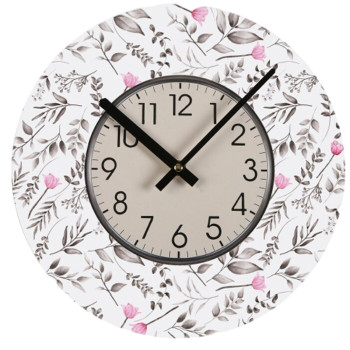 Wall Clock Versa Caprice Wood 4 x 30 x 30 cm,,,