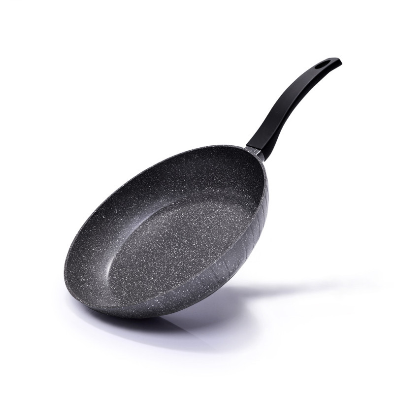 Frying pan SYDNEY STONE 26x5,5 cm with induction bottom (aluminium with non-stick coating)