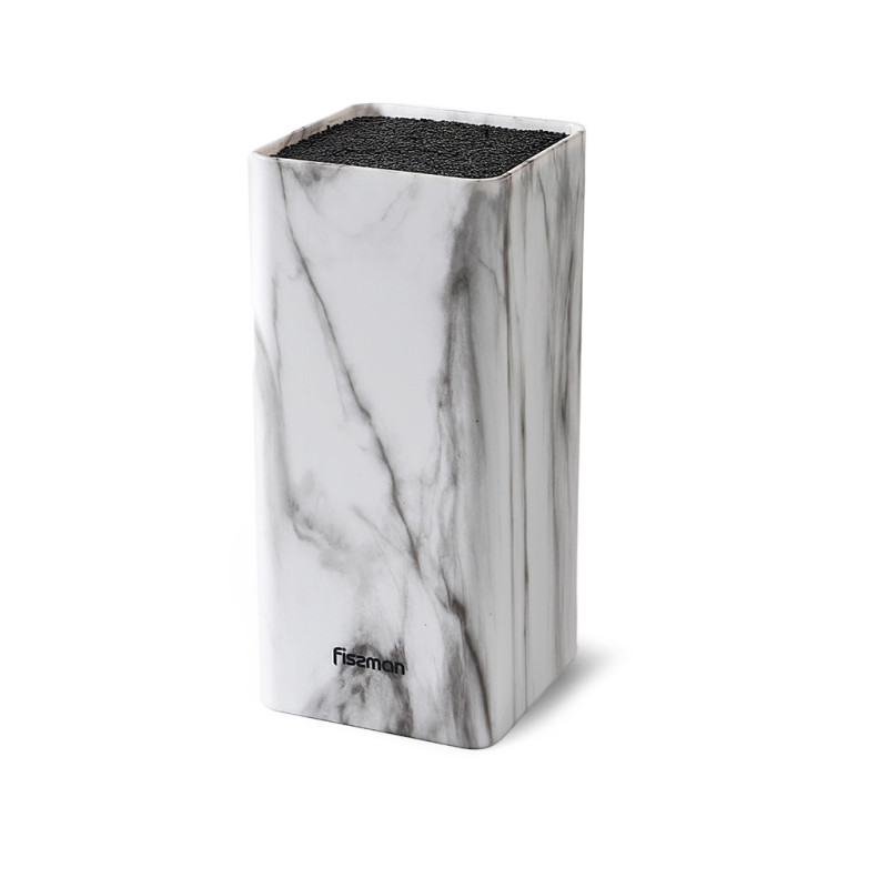 Kitchen knife organizer 10x10x21 cm, color MARBLE (plastic)