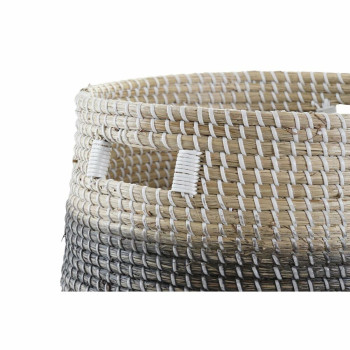 Grozs DKD Home Decor Pelēks Dabisks Jūraszāle (3 Daudzums),,,