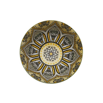 Snack Bowl Versa Yellow Ceramic Porcelain 15,5 x 7 x 15,5 cm