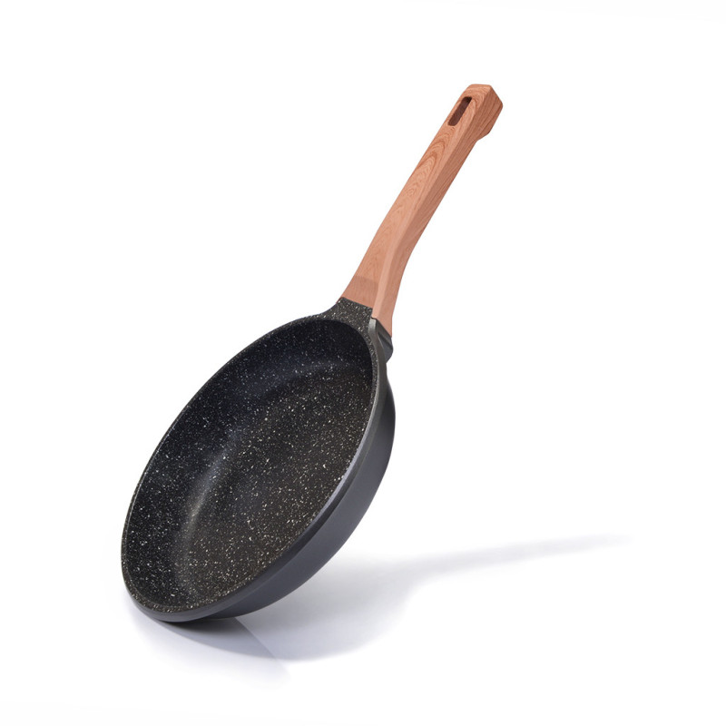Frying pan KRAKATAU STONE 24x5,5 cm with induction bottom (aluminium with non-stick coating)