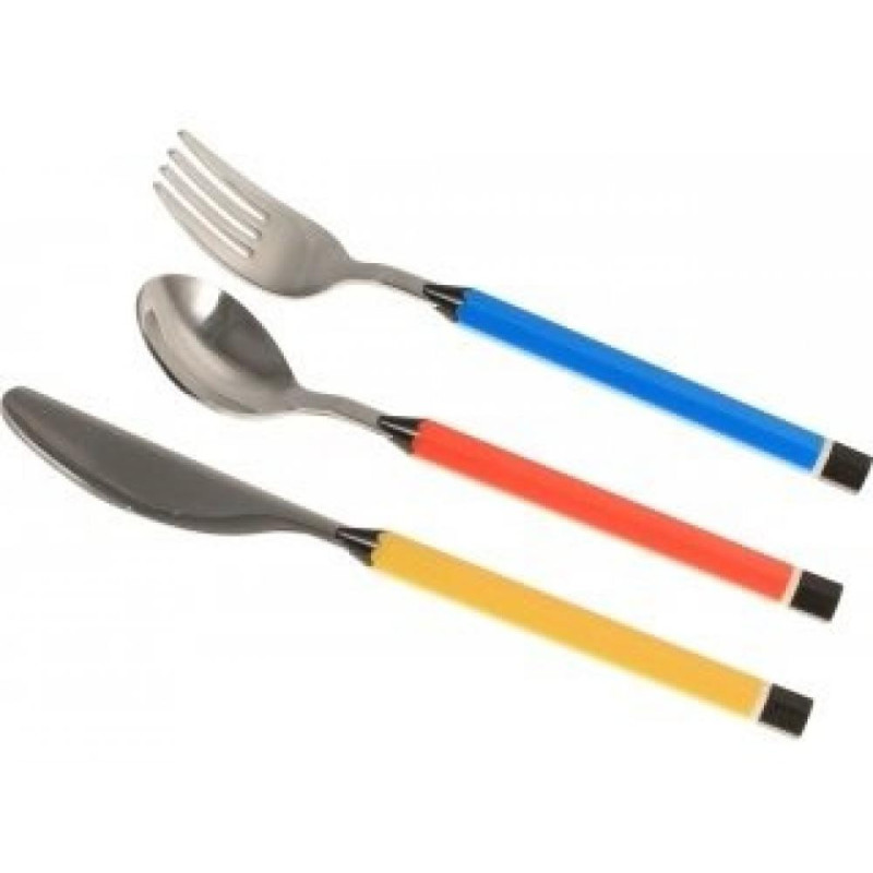 MATITE BABY СТОЛОВЫЕ  PIED.НАБОР .BĒRNIEM 3PR., NER.TĒR., Pintinox