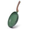 Frying pan MALACHITE 28x5.4 cm with induction bottom (aluminium with non-stick coating)