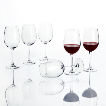 Glāžu Komplekts Chef&Sommelier Cabernet Tulip Eco Caurspīdīgs Stikls 470 ml (6 gb.)