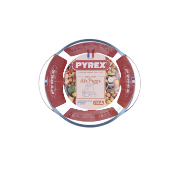 Pasniegšanas Plate Pyrex Airfryer Caurspīdīgs Stikls Ø 20 cm 1,1 L (8 gb.)
