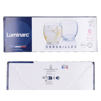 Glāžu komplekts Luminarc Vinetis Caurspīdīgs Stikls 400 ml (4 gb.)