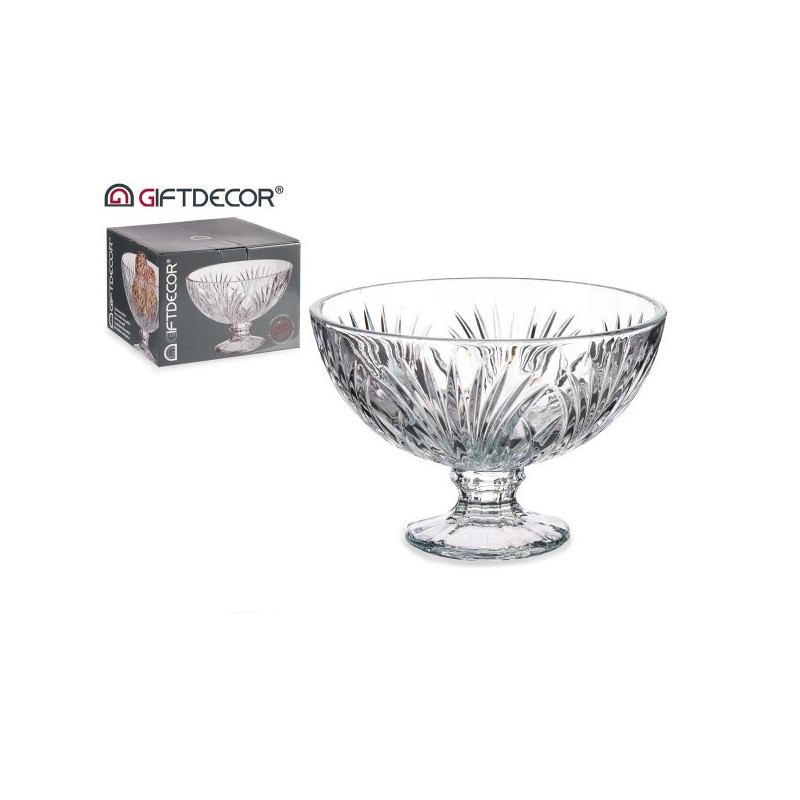 Фрукты из стекла. 22*15.5cm su на ножке GIFT DECOR