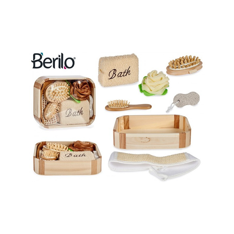 Vonios reikmenys med. dėžutėje Berilo