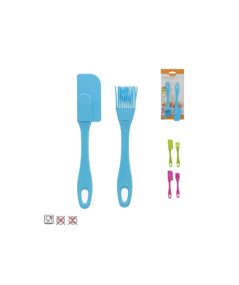 Lopetėlė su slotiņu silikona 18cm 5428